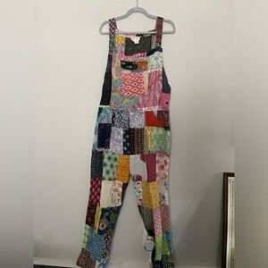 Oversized pack work overalls